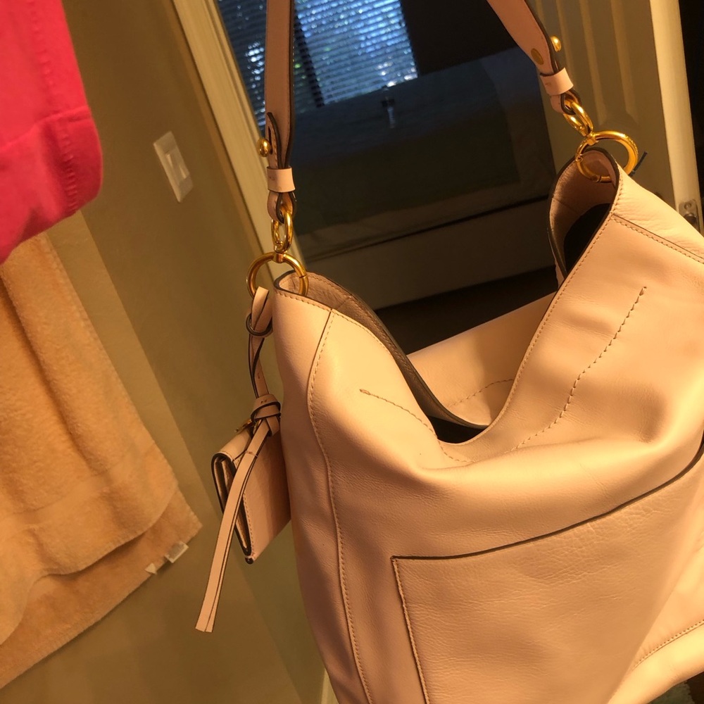 Cole Haan Soft Pink Shoulder Bag 100% Genuine Leather
